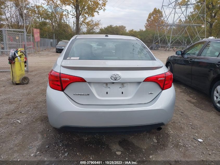 2019 TOYOTA COROLLA L/LE/SE/XLE/XSE - 2T1BURHE7KC181785