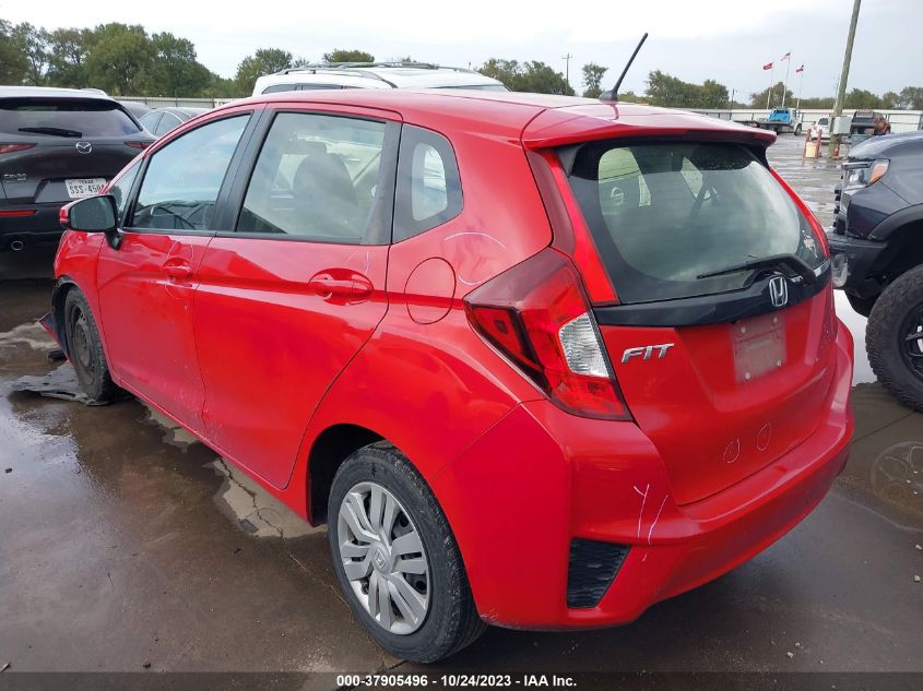2016 HONDA FIT LX - JHMGK5H5XGS014779