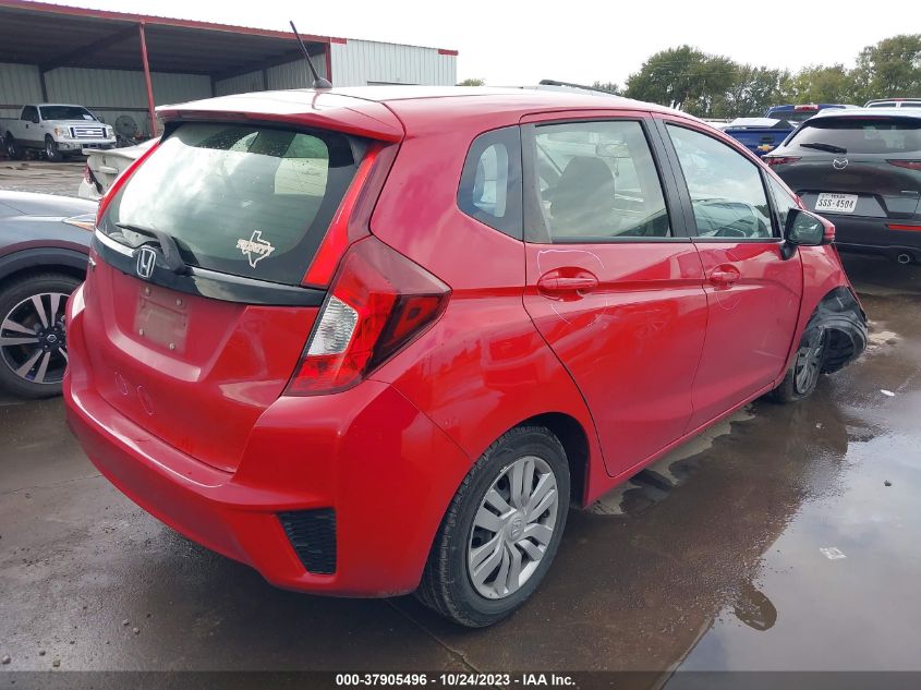 2016 HONDA FIT LX - JHMGK5H5XGS014779