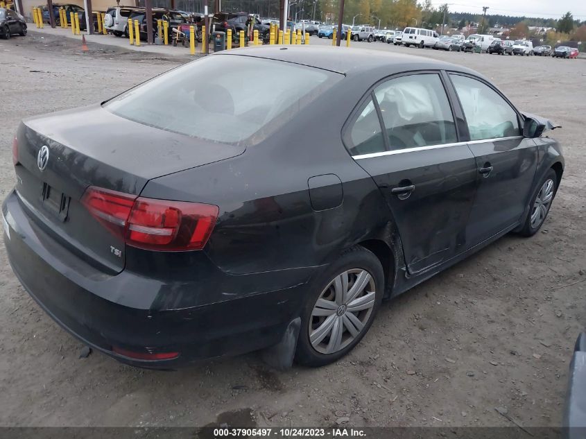 2017 VOLKSWAGEN JETTA S - 3VW2B7AJ2HM395694