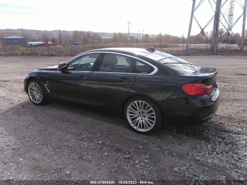 2015 BMW 435I GRAN COUPE WBA4B1C56FD418019
