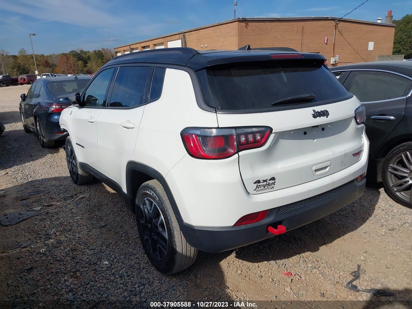 VIN 3C4NJDDB9KT722028 2019 JEEP COMPASS TRAILHAWK