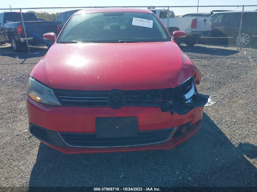 2013 VOLKSWAGEN JETTA SEDAN SE W/CONVENIENCE 3VWDP7AJ6DM447249