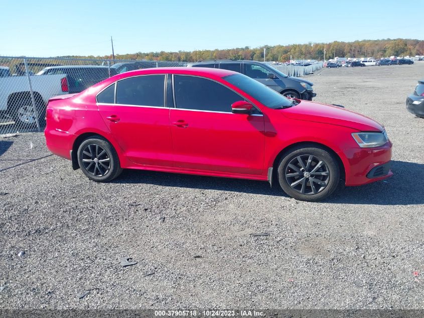 2013 VOLKSWAGEN JETTA SEDAN SE W/CONVENIENCE 3VWDP7AJ6DM447249