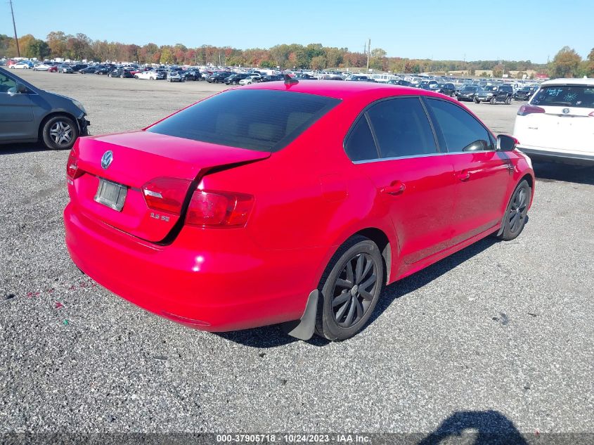 2013 VOLKSWAGEN JETTA SEDAN SE W/CONVENIENCE 3VWDP7AJ6DM447249