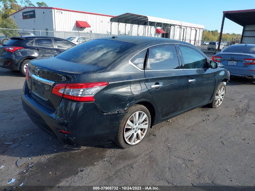 2015 NISSAN SENTRA SR/SL/S/SV/FE+ S - 3N1AB7AP5FY264335