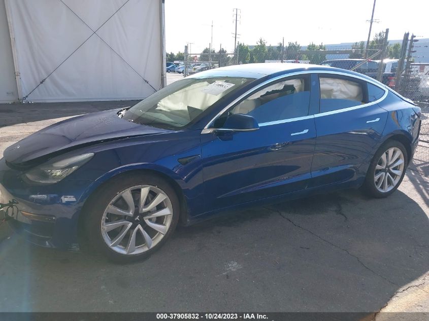 2018 TESLA MODEL 3 RANGE BATTERY - 5YJ3E1EA4JF169382