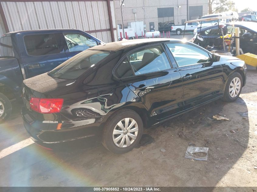 2013 VOLKSWAGEN JETTA SEDAN S 3VW2K7AJ5DM208619