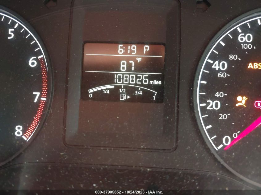 2013 VOLKSWAGEN JETTA SEDAN S 3VW2K7AJ5DM208619