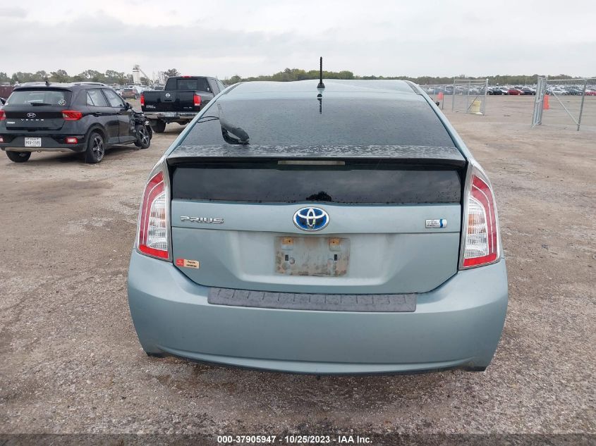 2014 TOYOTA PRIUS FOUR/FIVE/THREE/ONE/TWO - JTDKN3DU1E1804947