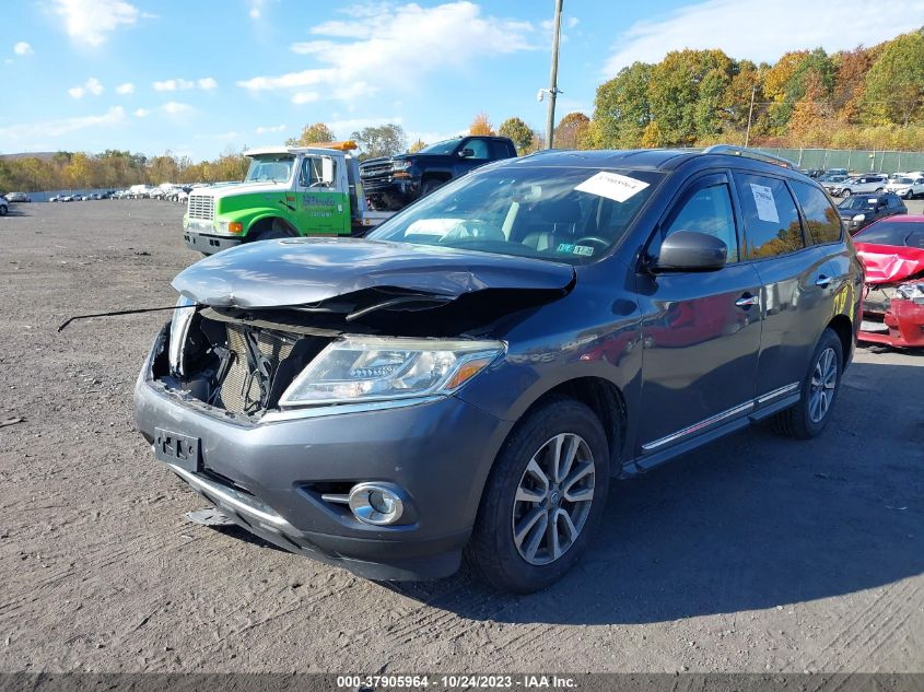 2013 NISSAN PATHFINDER SL - 5N1AR2MMXDC638680