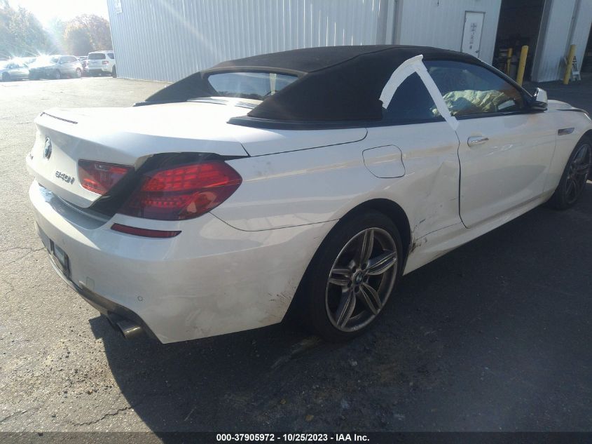2015 BMW 6 SERIES 640I XDRIVE - WBAYP5C5XFDZ28268