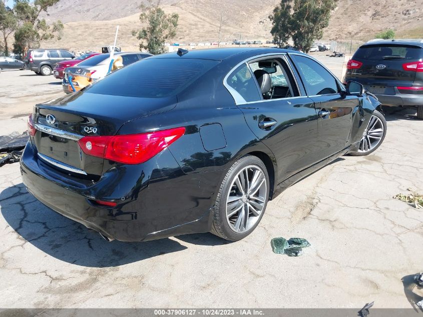 2014 INFINITI Q50 PREMIUM - JN1BV7AP7EM672820