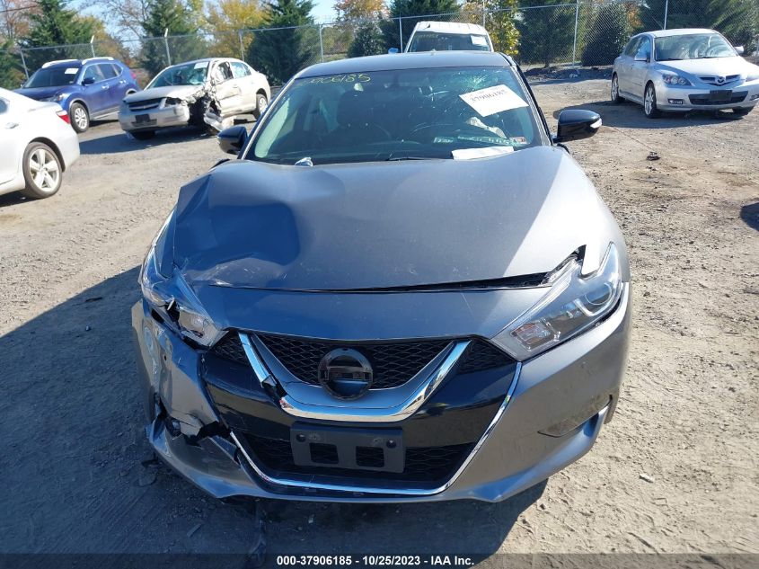 2017 NISSAN MAXIMA 3.5S/SV/SL/SR/PLAT - 1N4AA6AP4HC444403