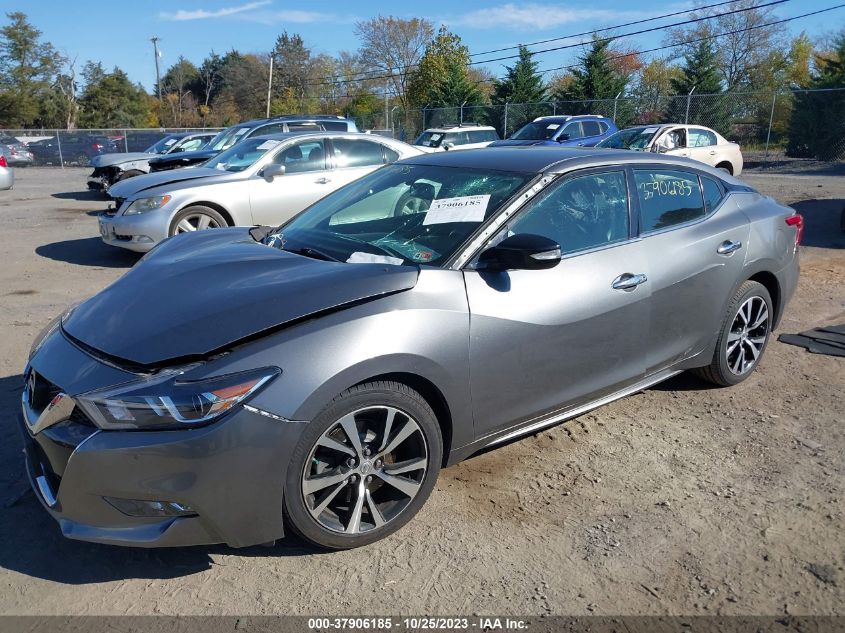 2017 NISSAN MAXIMA 3.5S/SV/SL/SR/PLAT - 1N4AA6AP4HC444403