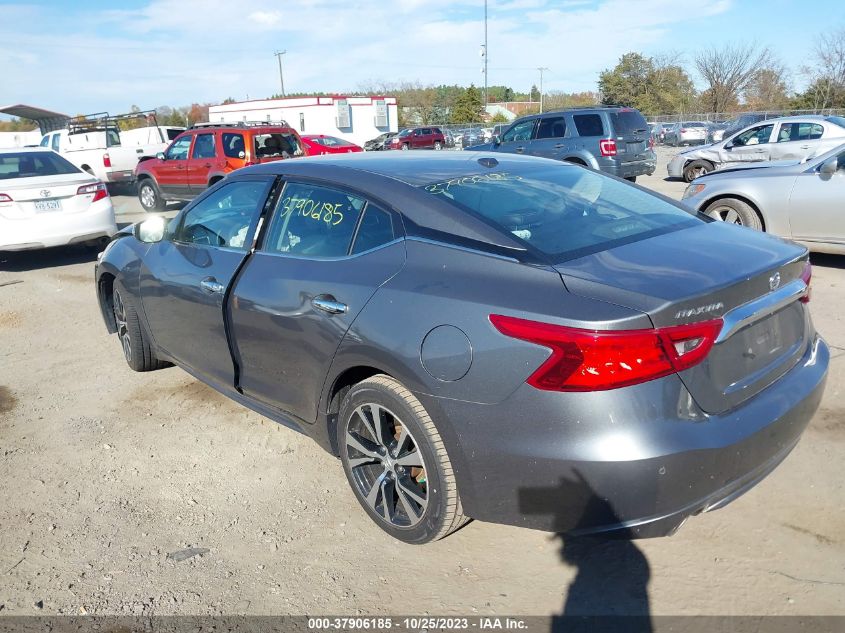 2017 NISSAN MAXIMA 3.5S/SV/SL/SR/PLAT - 1N4AA6AP4HC444403
