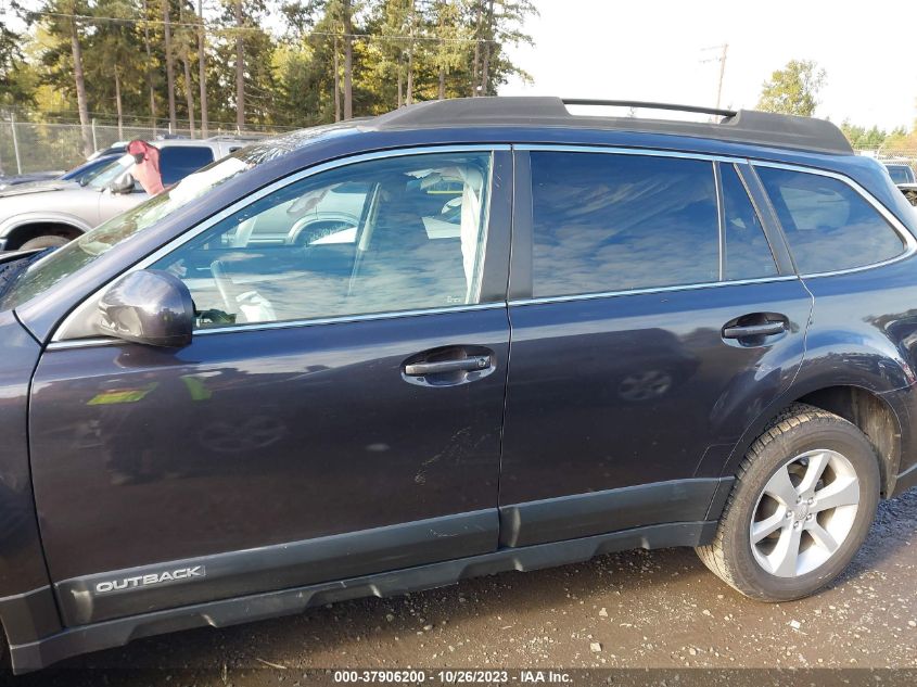 2013 SUBARU OUTBACK 2.5I PREMIUM - 4S4BRBCC9D3308185