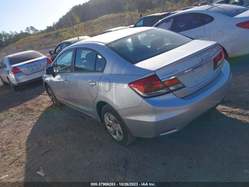 2013 HONDA CIVIC SDN LX - 19XFB2F53DE016631