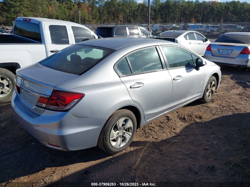 2013 HONDA CIVIC SDN LX - 19XFB2F53DE016631