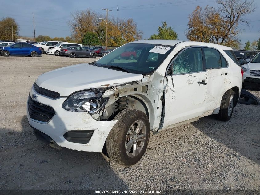 2016 CHEVROLET EQUINOX LS - 2GNALBEK2G6123857