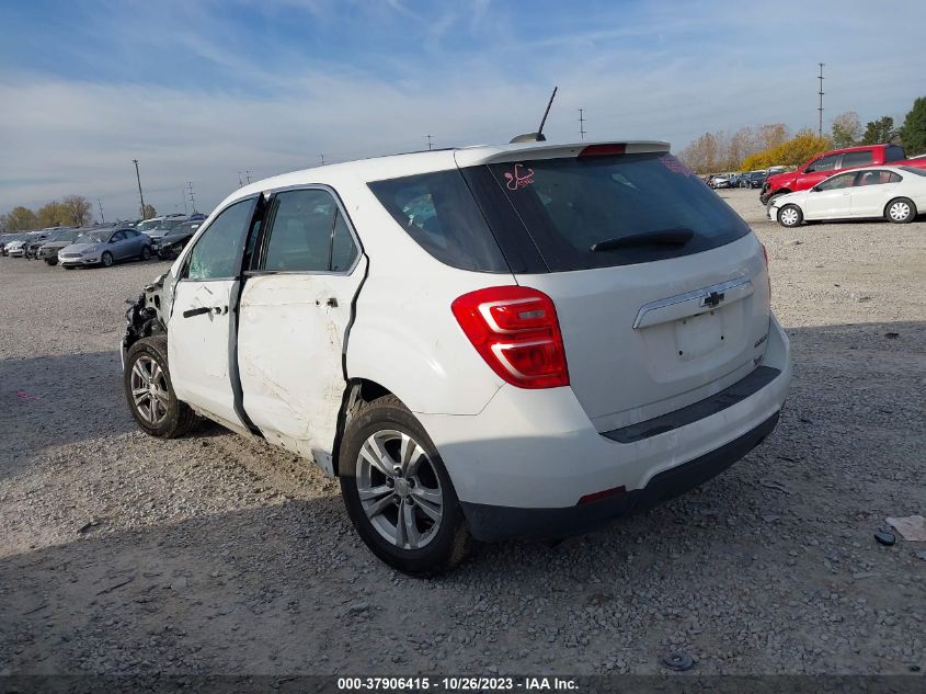 2016 CHEVROLET EQUINOX LS - 2GNALBEK2G6123857