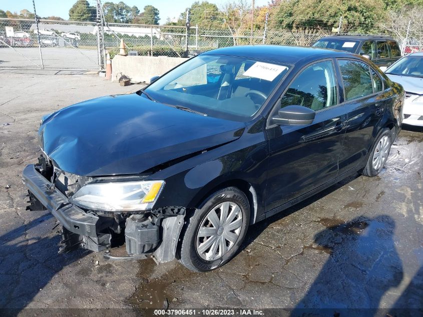 2015 VOLKSWAGEN JETTA SEDAN 2.0L S - 3VW2K7AJ0FM331070