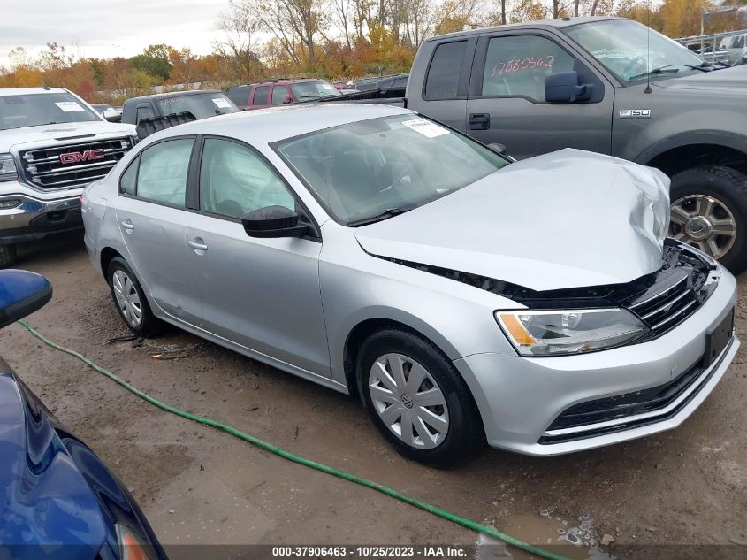 2015 VOLKSWAGEN JETTA SEDAN 2.0L S W/TECHNOLOGY - 3VW2K7AJ0FM278712