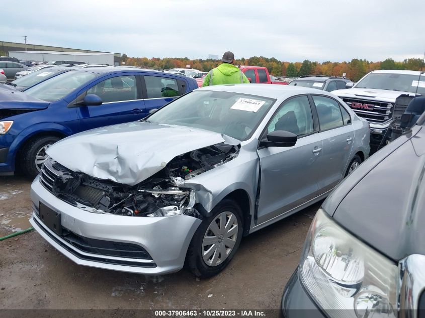 2015 VOLKSWAGEN JETTA SEDAN 2.0L S W/TECHNOLOGY - 3VW2K7AJ0FM278712