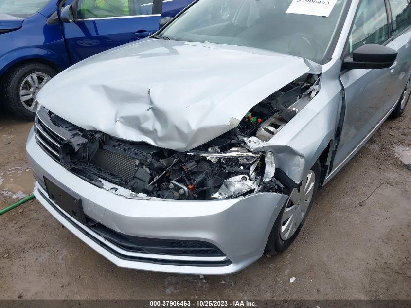 2015 VOLKSWAGEN JETTA SEDAN 2.0L S W/TECHNOLOGY - 3VW2K7AJ0FM278712