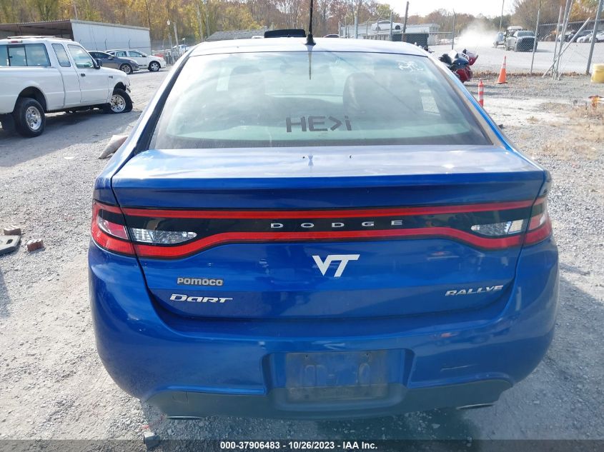 2013 DODGE DART RALLYE - 1C3CDFBA8DD150029
