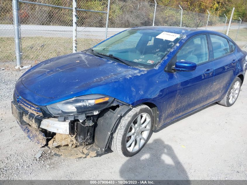 2013 DODGE DART RALLYE - 1C3CDFBA8DD150029