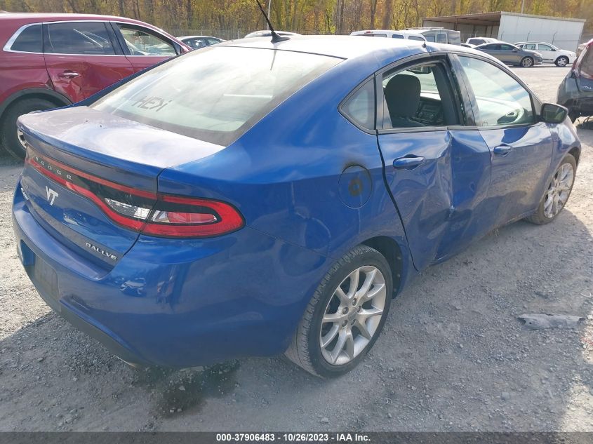 2013 DODGE DART RALLYE - 1C3CDFBA8DD150029
