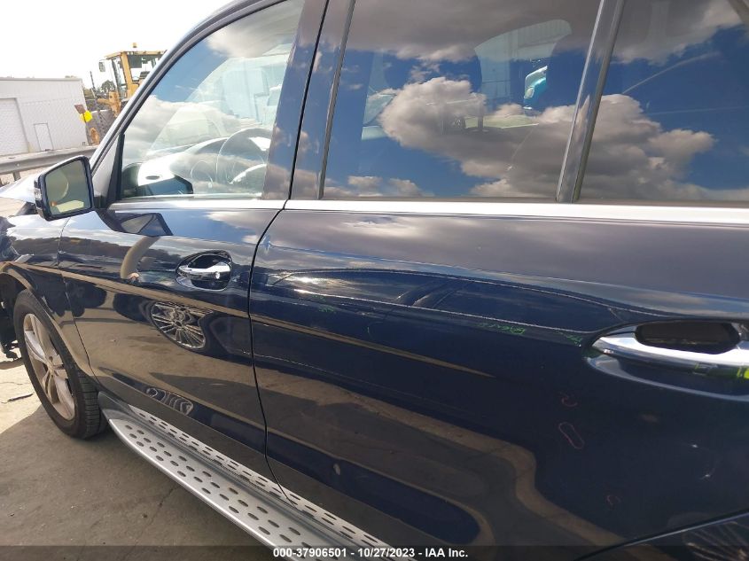 2015 MERCEDES-BENZ ML 350 4JGDA5HB5FA618320