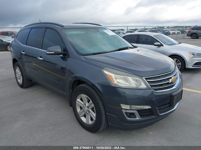 2014 CHEVROLET TRAVERSE LT - 1GNKRGKD7EJ182019