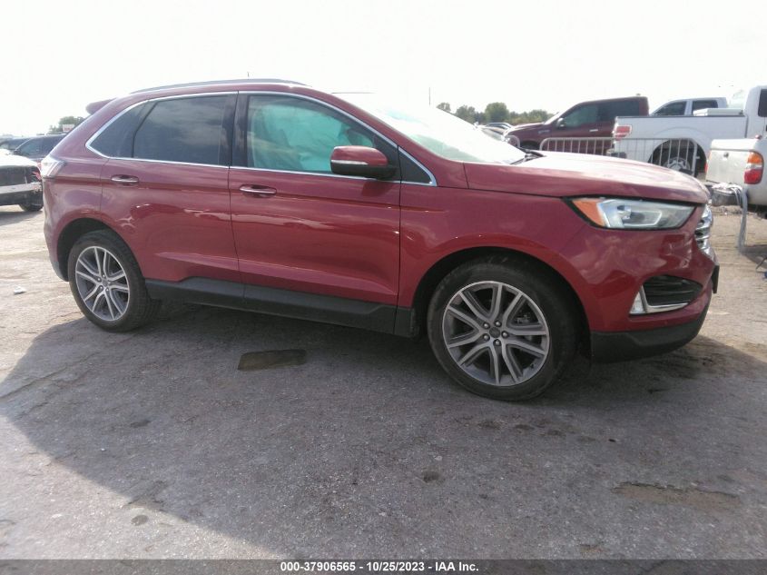 2020 FORD EDGE TITANIUM - 2FMPK3K93LBB57865