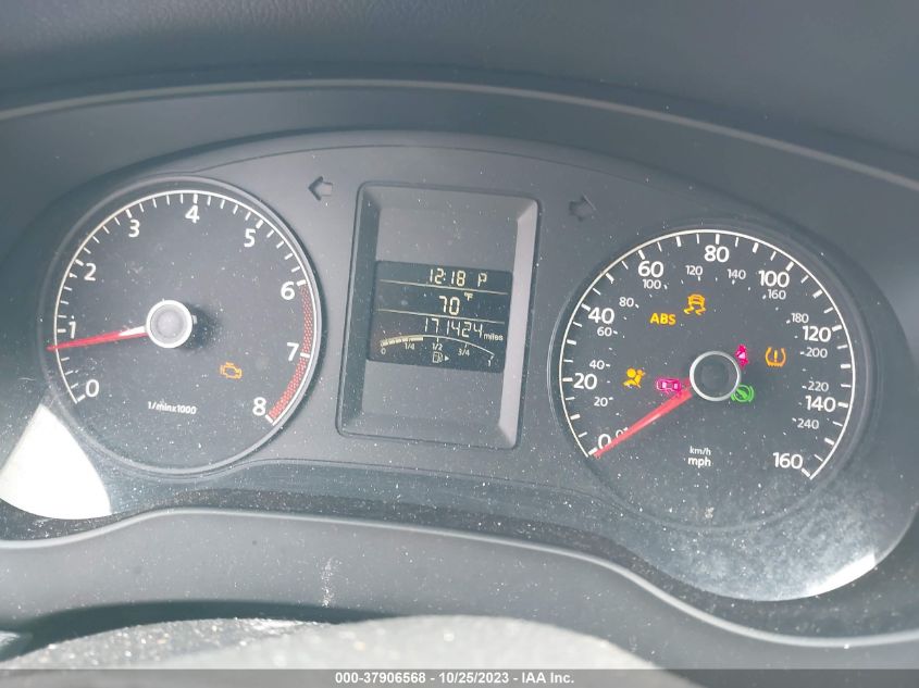 2014 VOLKSWAGEN JETTA S - 3VWZK7AJ6EM317723