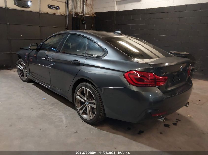 2018 BMW 440I GRAN COUPE XDRIVE WBA4J7C52JBH15270