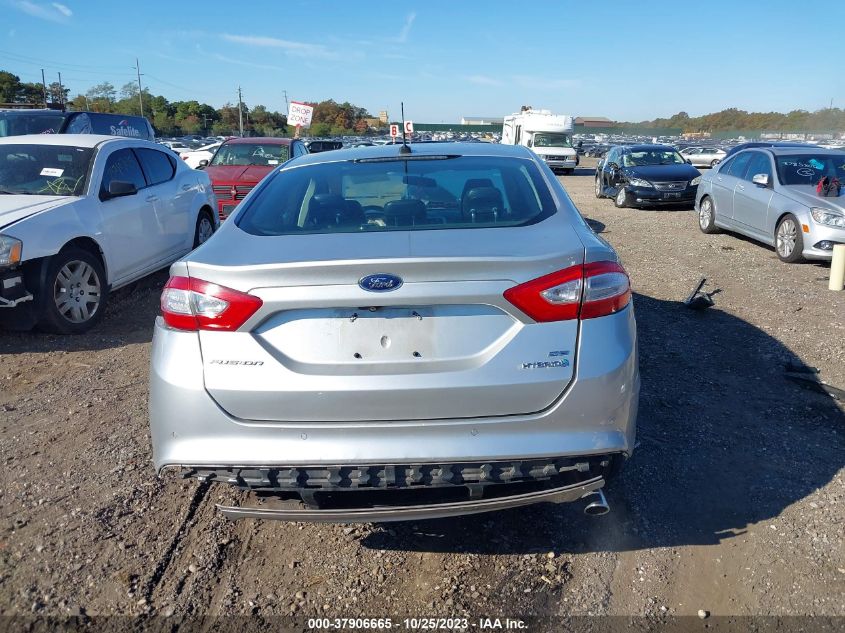 2013 FORD FUSION SE HYBRID - 3FA6P0LU2DR335440
