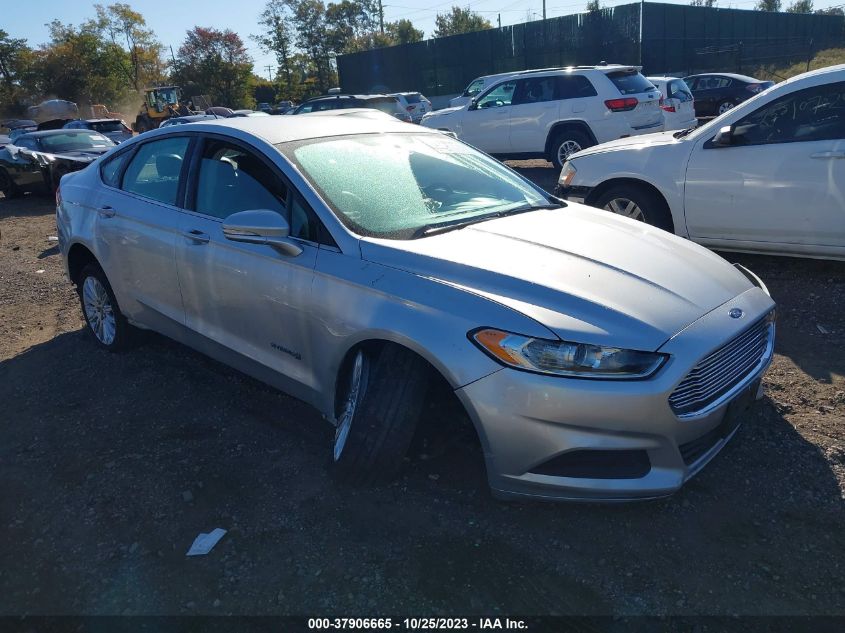 2013 FORD FUSION SE HYBRID - 3FA6P0LU2DR335440