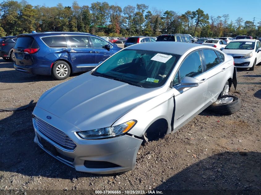 2013 FORD FUSION SE HYBRID - 3FA6P0LU2DR335440