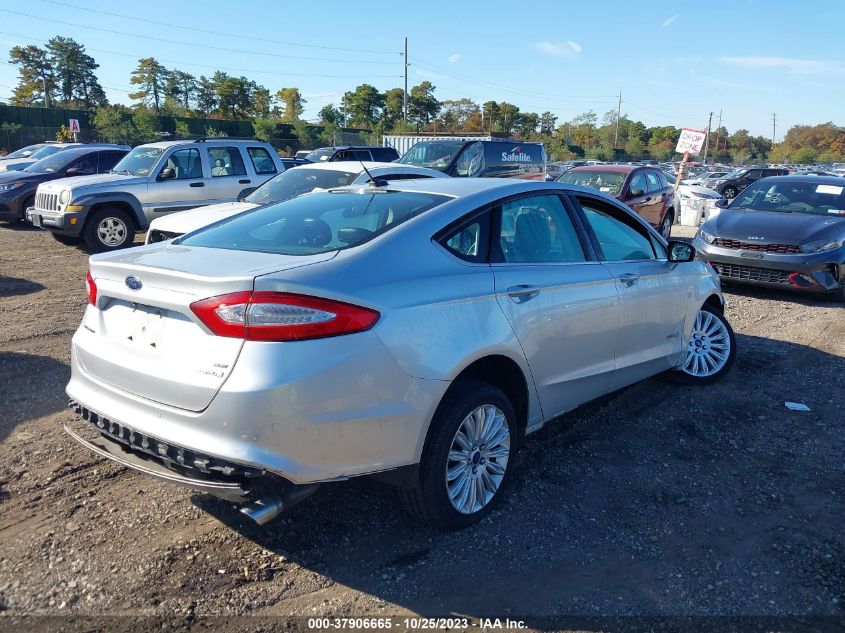2013 FORD FUSION SE HYBRID - 3FA6P0LU2DR335440