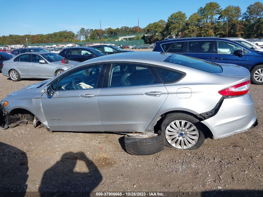 2013 FORD FUSION SE HYBRID - 3FA6P0LU2DR335440