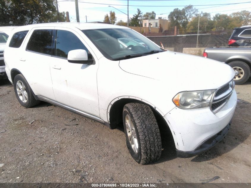 2013 DODGE DURANGO SXT - 1C4RDJAG9DC662192