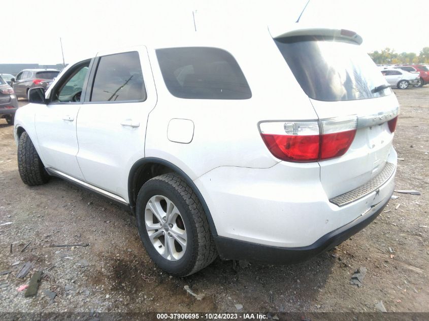 2013 DODGE DURANGO SXT - 1C4RDJAG9DC662192