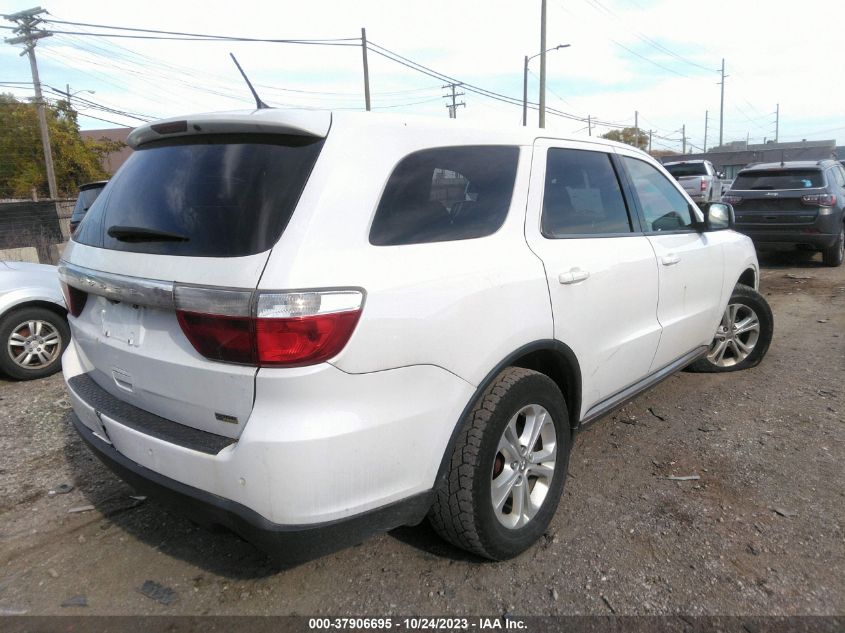 2013 DODGE DURANGO SXT - 1C4RDJAG9DC662192