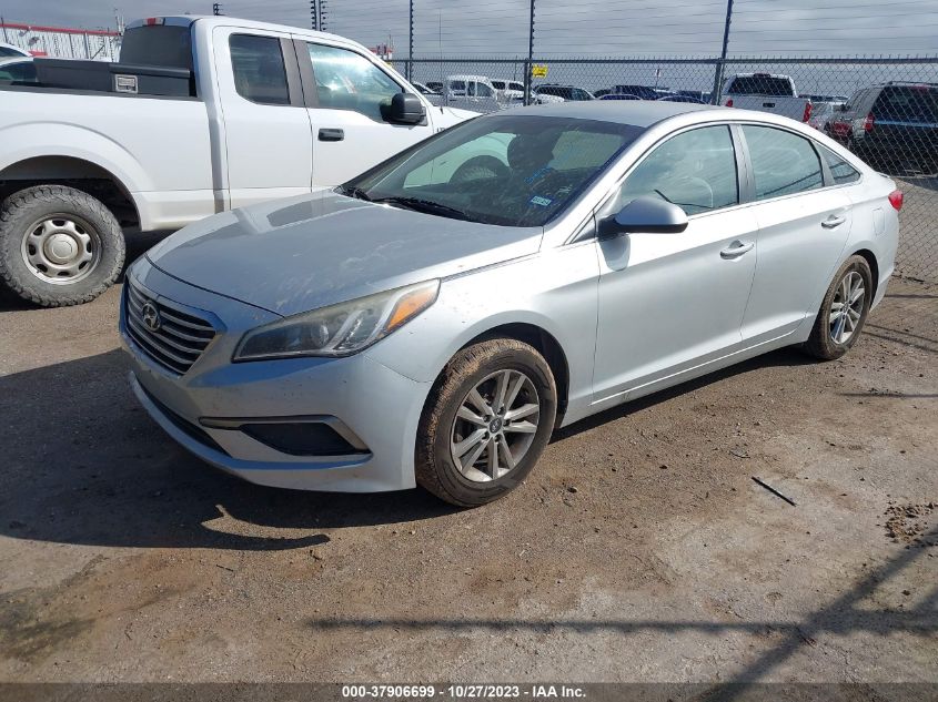 2017 HYUNDAI SONATA 2.4L - 5NPE24AF4HH533106