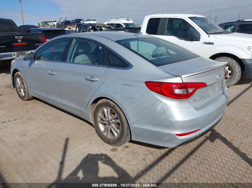 2017 HYUNDAI SONATA 2.4L - 5NPE24AF4HH533106