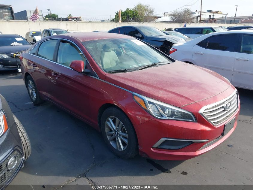 2016 HYUNDAI SONATA SE - 5NPE24AFXGH360562