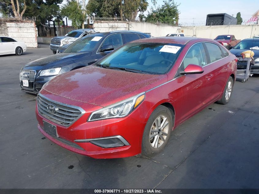 2016 HYUNDAI SONATA SE - 5NPE24AFXGH360562