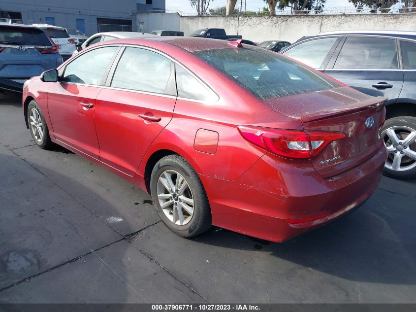 2016 HYUNDAI SONATA SE - 5NPE24AFXGH360562